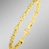 Königsketten-Armband mit Karabinerverschluss
