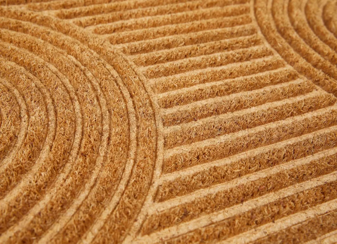 Kokosfußmatte aus echten Kokosfasern