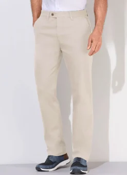 Komfortable Hose mit Dehnbund in 3 Farben