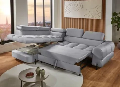 Komfortable Polsterecke mit Bettfunktion