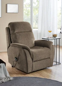 Komfortabler Massagesessel mit Aufstehhilfe