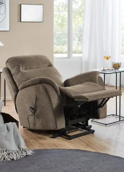 Komfortabler Massagesessel mit Aufstehhilfe