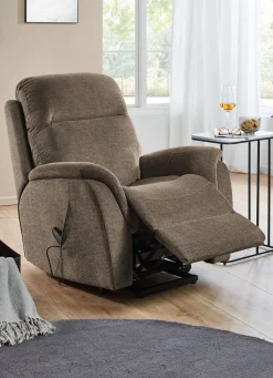 Komfortabler Massagesessel mit Aufstehhilfe