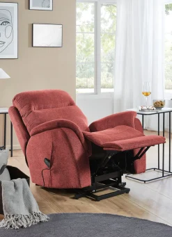 Komfortabler Massagesessel mit Aufstehhilfe
