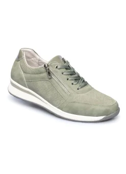 Komfort-Sneaker mit zusätzlicher Einlegesohle aus Kunstfell