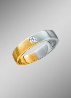 Kostbarer Damenring aus Platin und Gelbgold