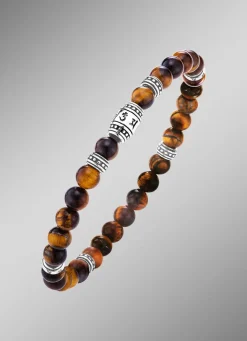 Kraftvolles Armband mit tibetischen Symbolen