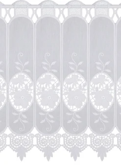Kurzstore mit Blumen in Macramé-Spitze