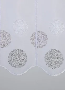 Kurzstore mit gewelltem Abschluss
