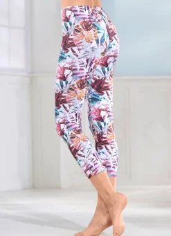 Laurina Leggings mit buntem Druckdessin