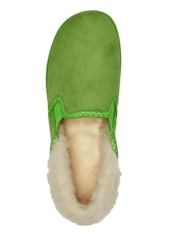 Laurina, warme Damen-Hausschuhe, mit Gummizug