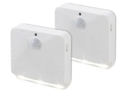 LED-Sensorlicht, 2er Set, von EASYmaxx