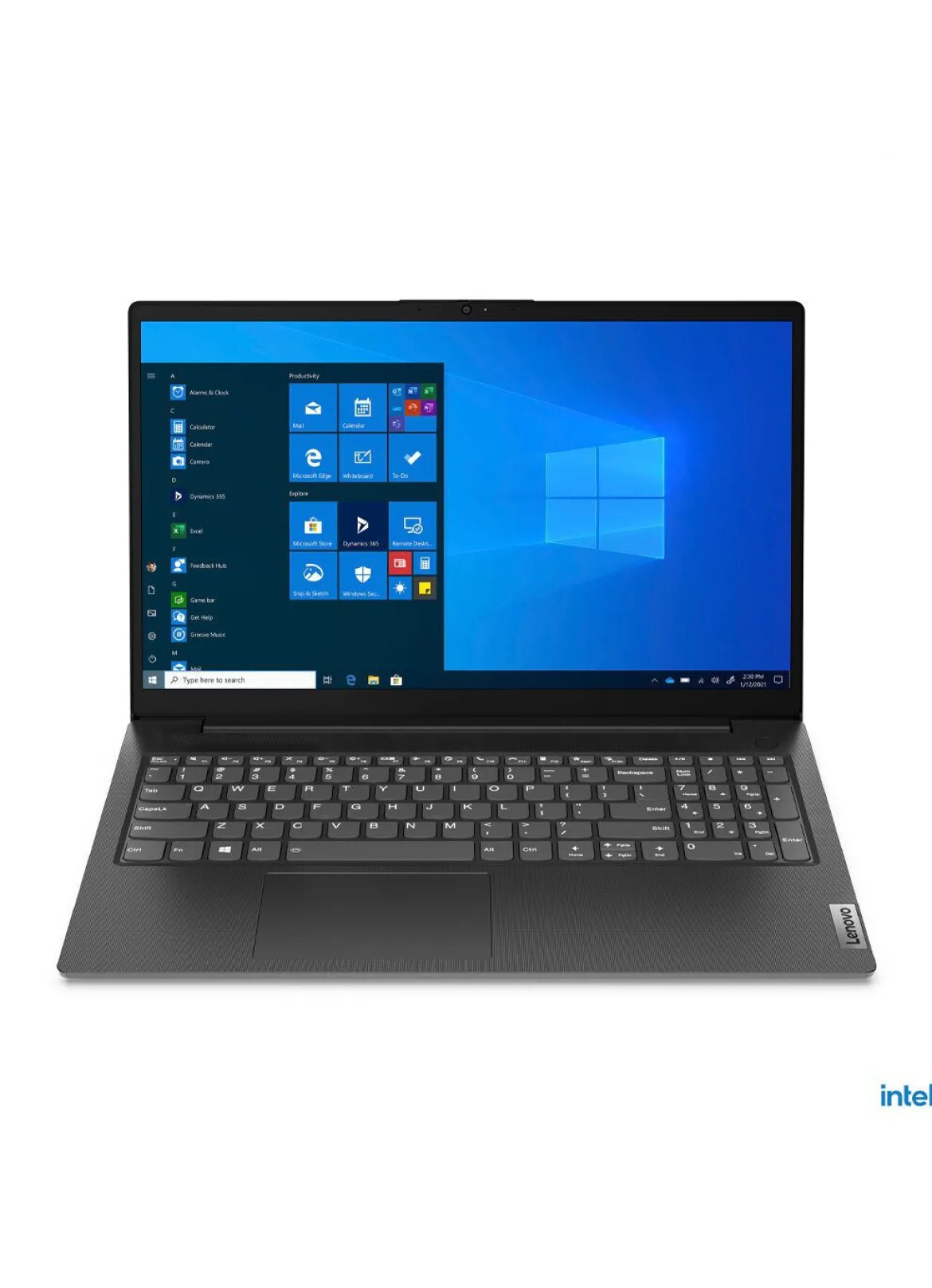 Lenovo Notebook mit 15,6" (39,6 cm) entspiegeltem Full-HD-Display