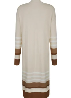 Long-Strickjacke mit Kaschmir