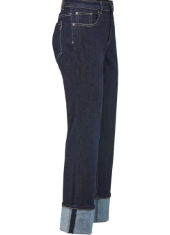 Magic-Jeans mit krempelbaren Aufschlägen