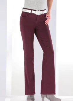 Magic-Jeans mit modisch weiterem Beinverlauf