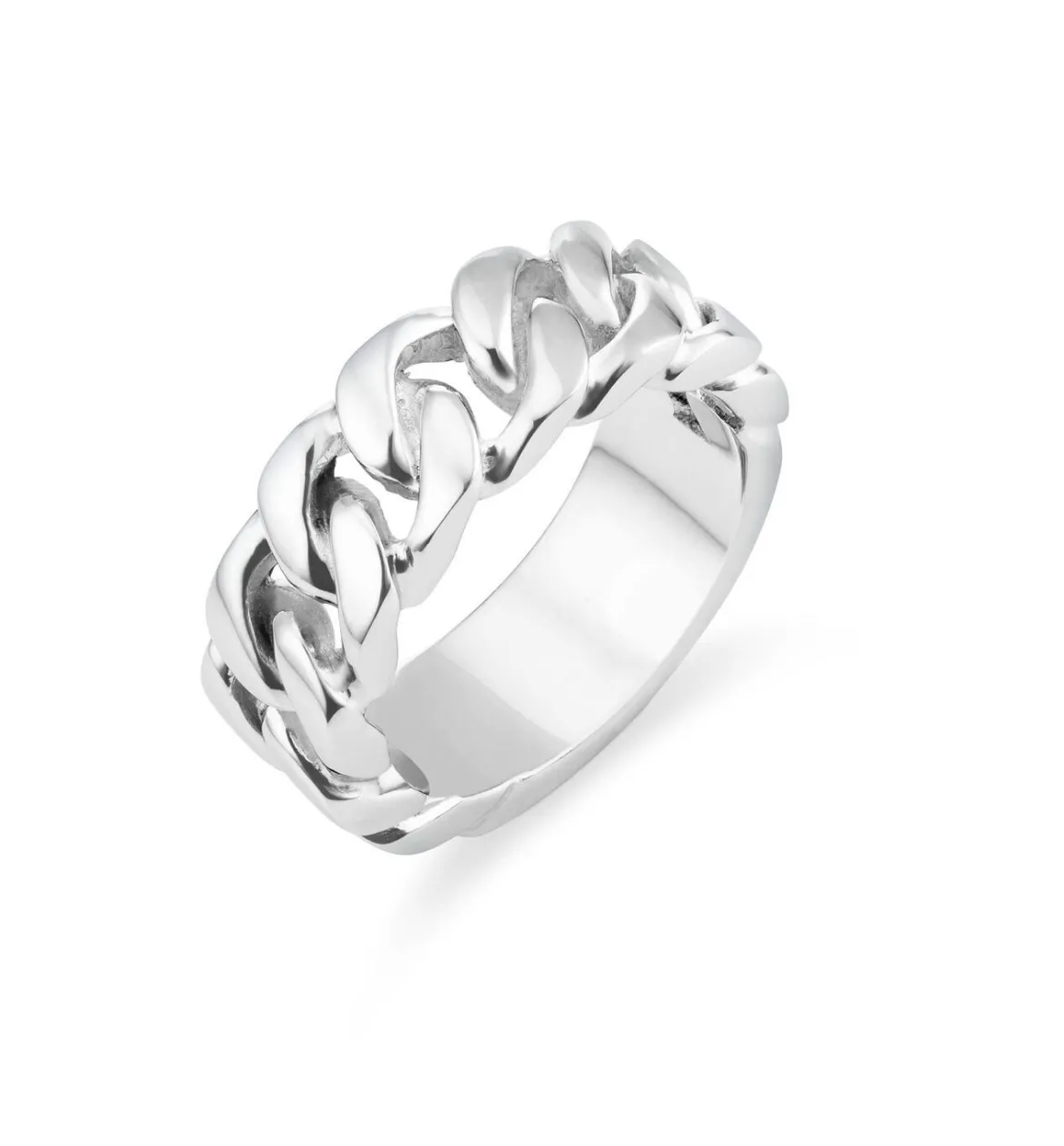 Markanter Herrenring in Ketten-Design