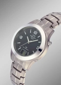 Master Time Funk Damenuhr aus Titan