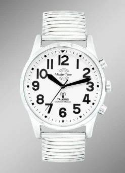 Master Time Funk-Herrenuhr mit sprechende Zeitansage