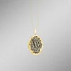 Medaillon mit Leopardenmuster