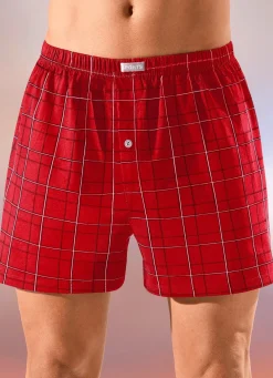 Mehrfachpack Boxershorts mit knöpfbarem Eingriff, bunt