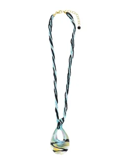 Mehrreihige Halskette aus Muranoglas