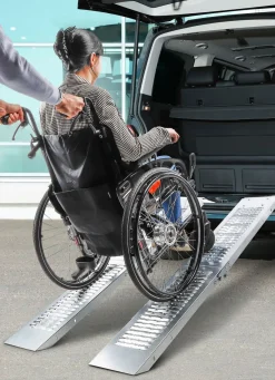 Mobile Auffahrrampe