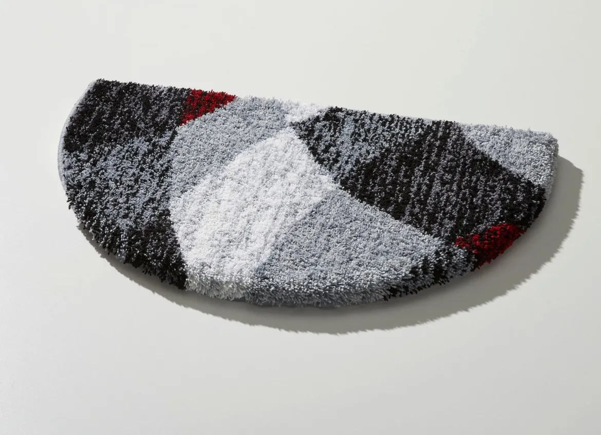 Modern dessinierte Badgarnitur in Supersoft-Qualität