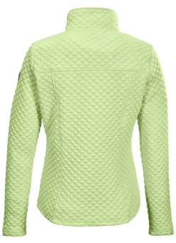 Modische Damen-Stretch-Jacke mit Jaquard-Steppmuster