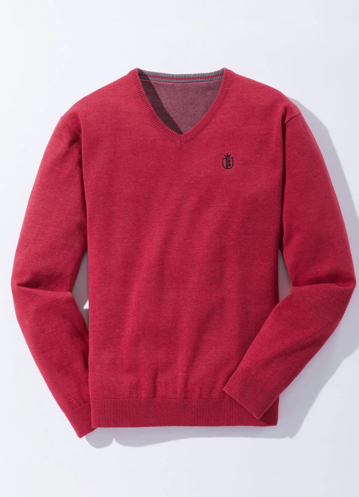 Modischer V-Pullover in 6 Farben