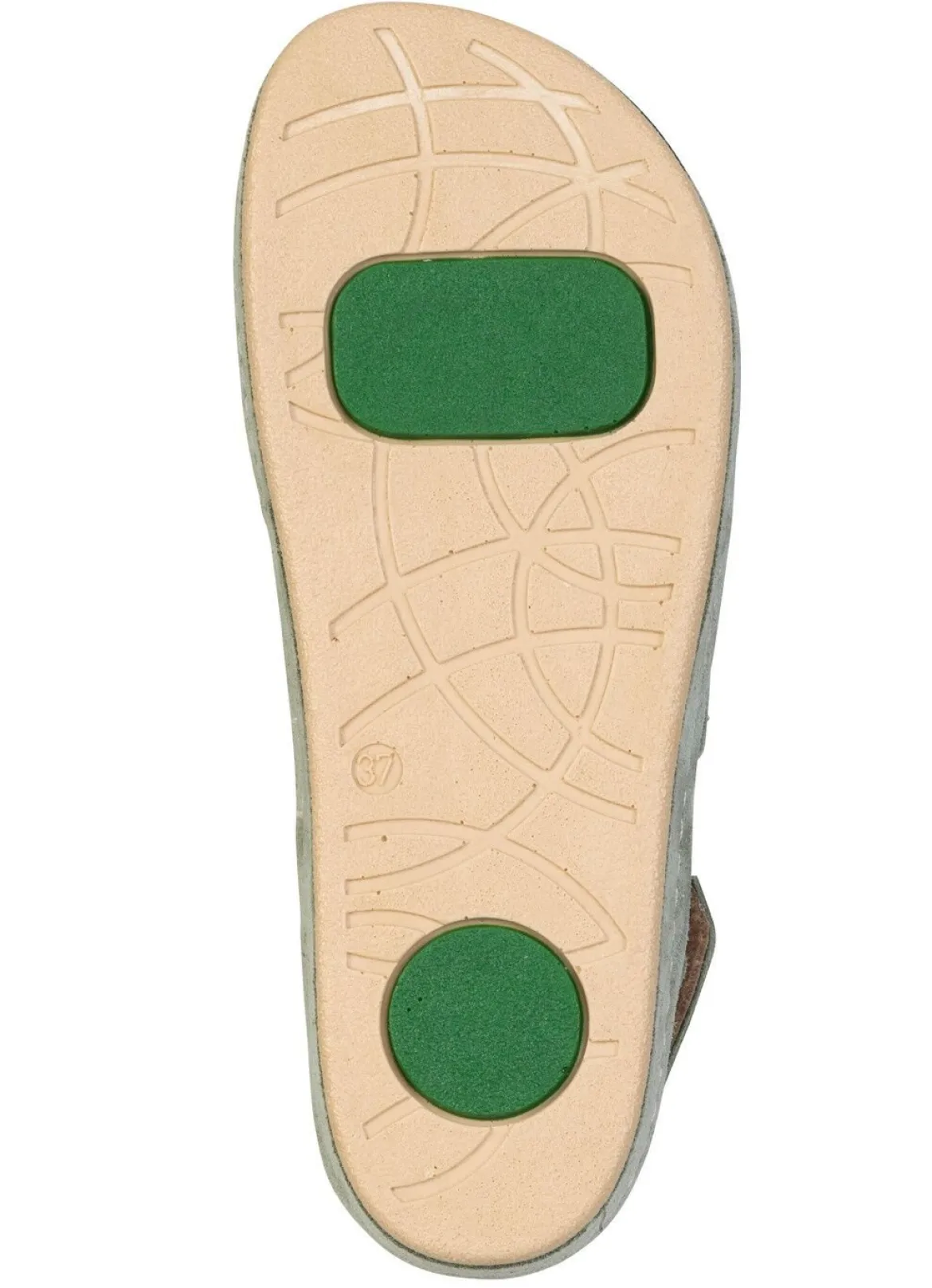 Mubb, bequeme Damen-Sandalen, Weite H, mit herausnehmbarem Fußbett