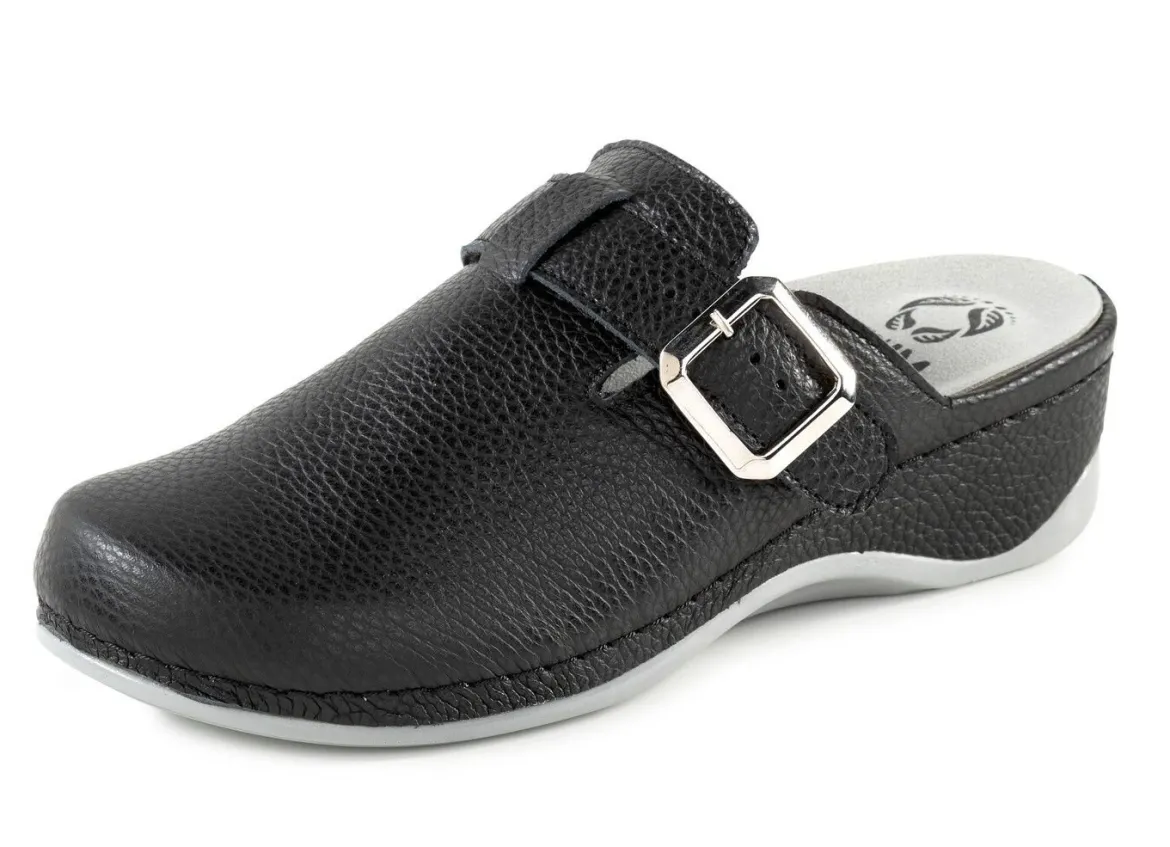 Mubb, klassische Damen-Clogs, Wete H, mit herausnehmbarem Fußbett