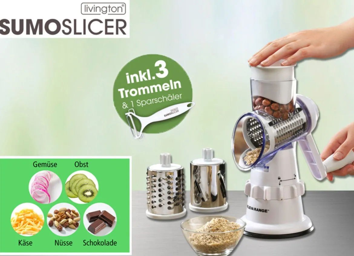 Multireibe mit extragroßer Öffnung