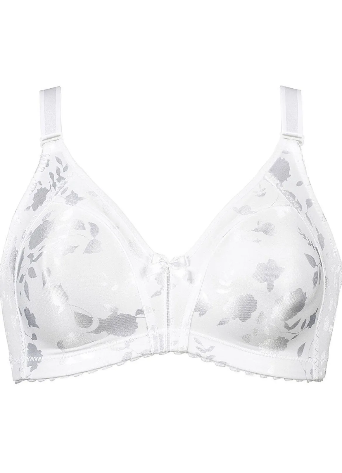 Naturana Minimizer-BH mit dezent glänzendem Floraldruck