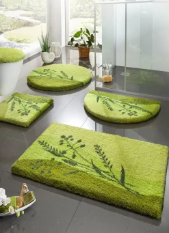 Naturnah gestaltete Badgarnitur der Marke Grund