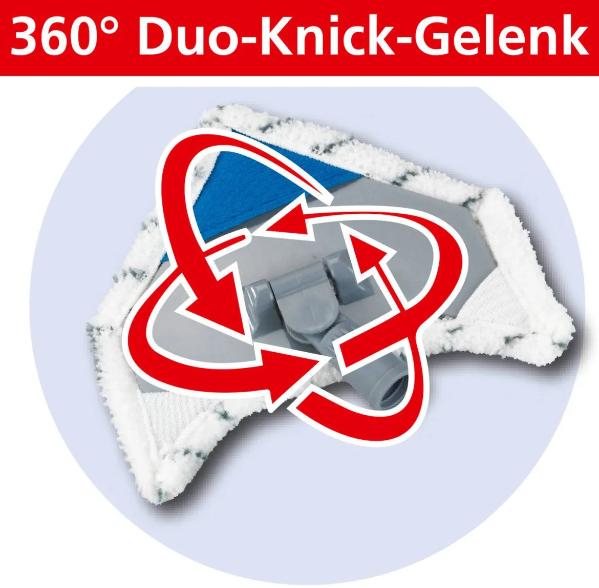 Nie mehr bücken mit dem Multiflex-Wischer-Set