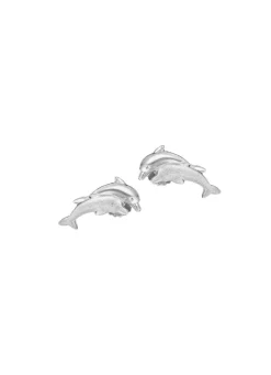 Ohrstecker mit Delfinen