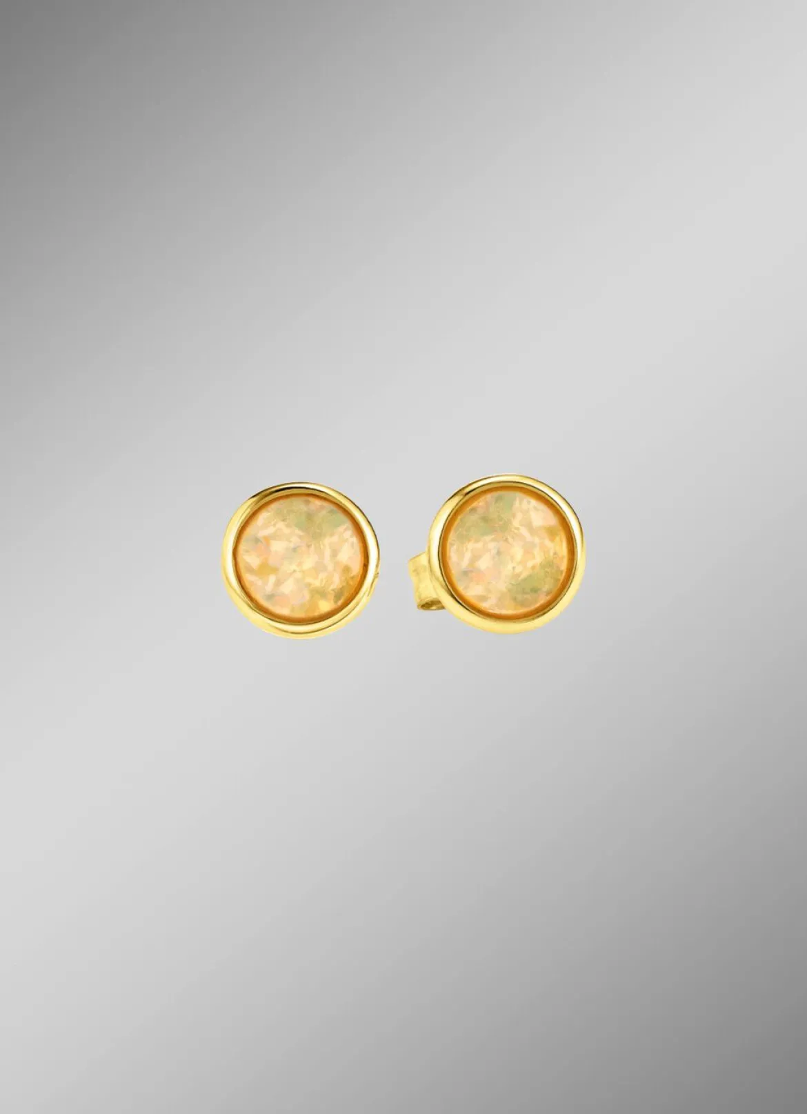 Ohrstecker mit echt Feueropal