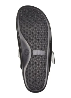 Pantoffel aus weichem Veloursleder