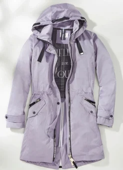 Parka mt dekorativem Zierband