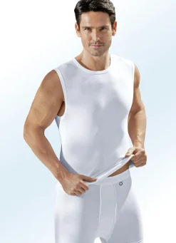Pfeilring Dreierpack Muskelshirts aus Feinjersey