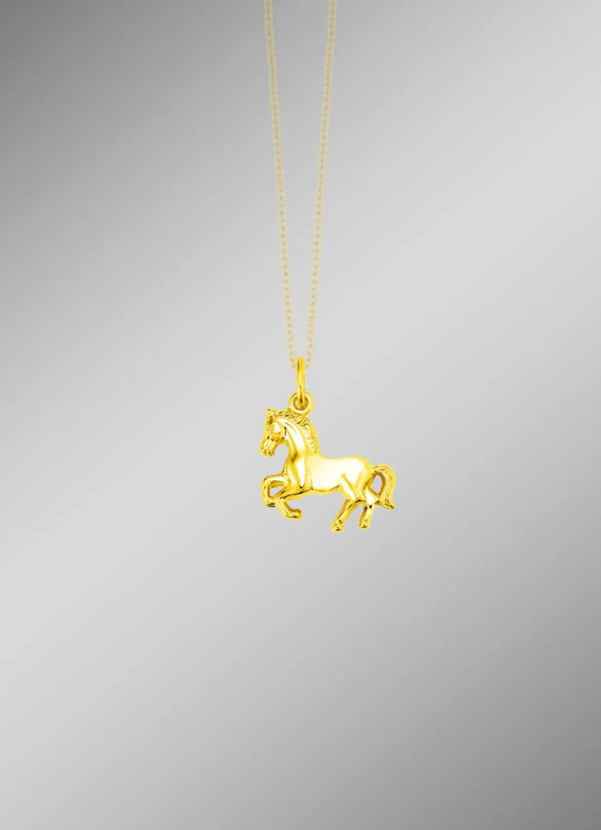 Pferde-Anhänger aus Gold
