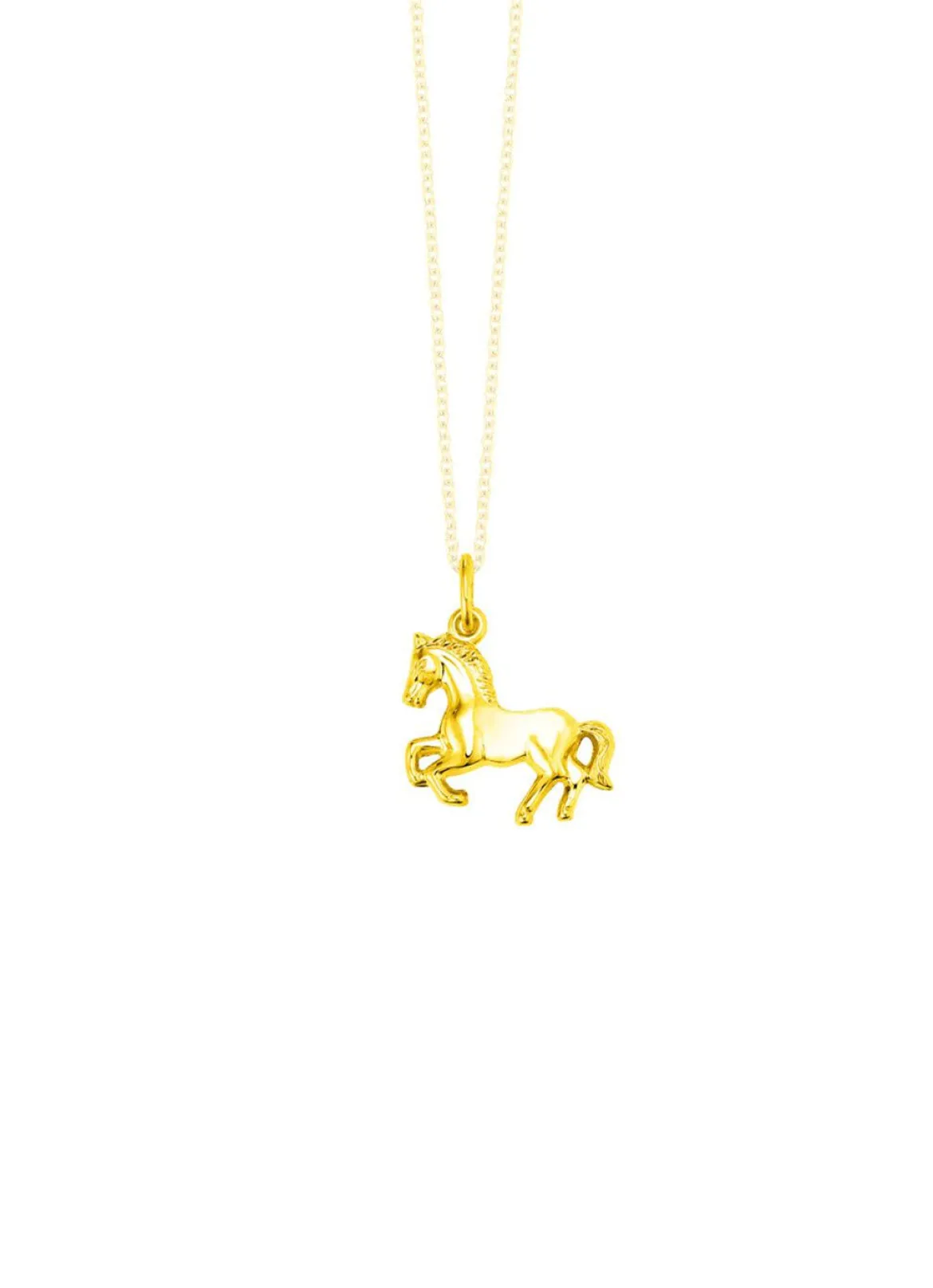 Pferde-Anhänger aus Gold