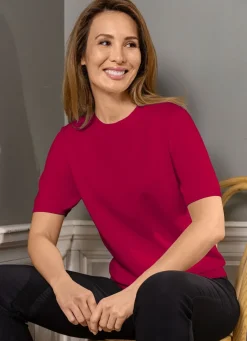 Pima-Pullover in Feinstrick