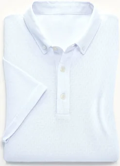 Poloshirt in Struktur-Qualität