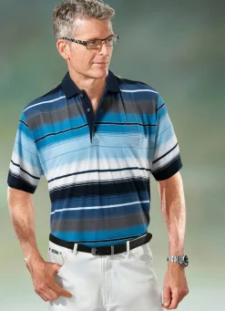 Poloshirt mit Allover-Dessin