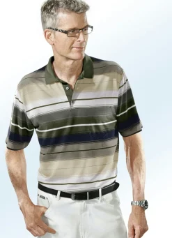 Poloshirt mit Allover-Dessin