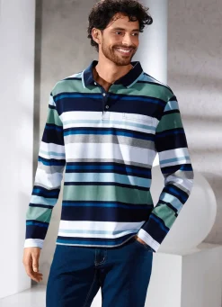 Poloshirt mit Seitenschlitzen