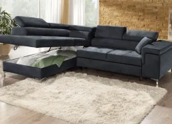 Polsterecke mit Bettfunktion und Komfortschaum-Polsterung