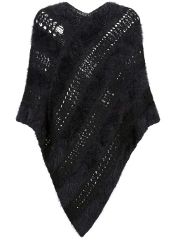 Poncho in Garnmix
